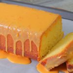 Orange Cake with Orange Buttercream Glaze