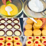 FLOURLESS CUPCAKE WITH JAM