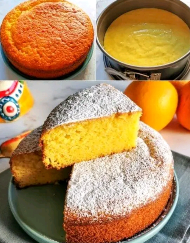 Soft  fragrant Sicilian cake