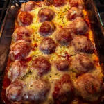 Dump and Bake Meatball Casserole