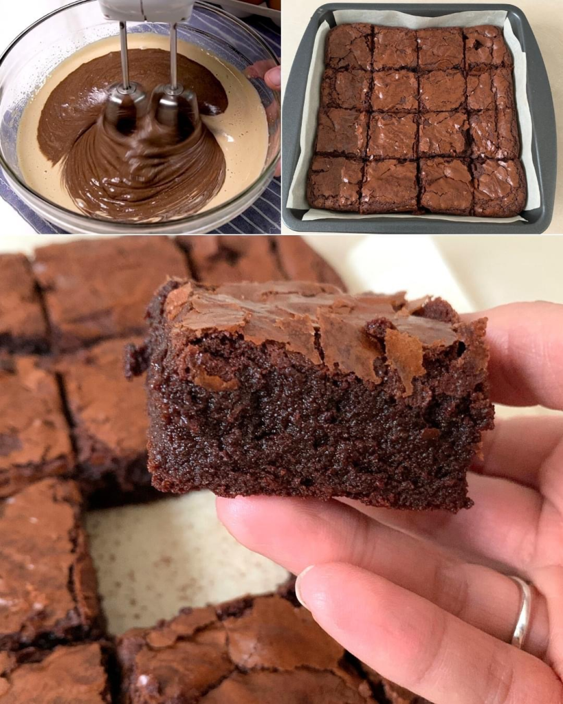 Salted caramel brownies: 