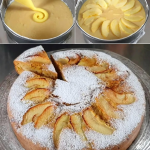 APPLE PIE WITH CUSTARD