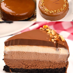 3 layers cheesecake