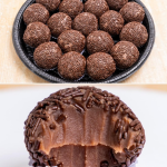 Delicious chocolate truffles