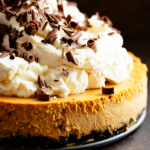 CHOCOLATE PUMPKIN CHEESECAKE