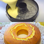 Lemon donut cake