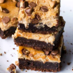 CHOCOLATE PEANUT BUTTER CHEESECAKE BROWNIES