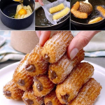 Hazelnut cream stuffed churros