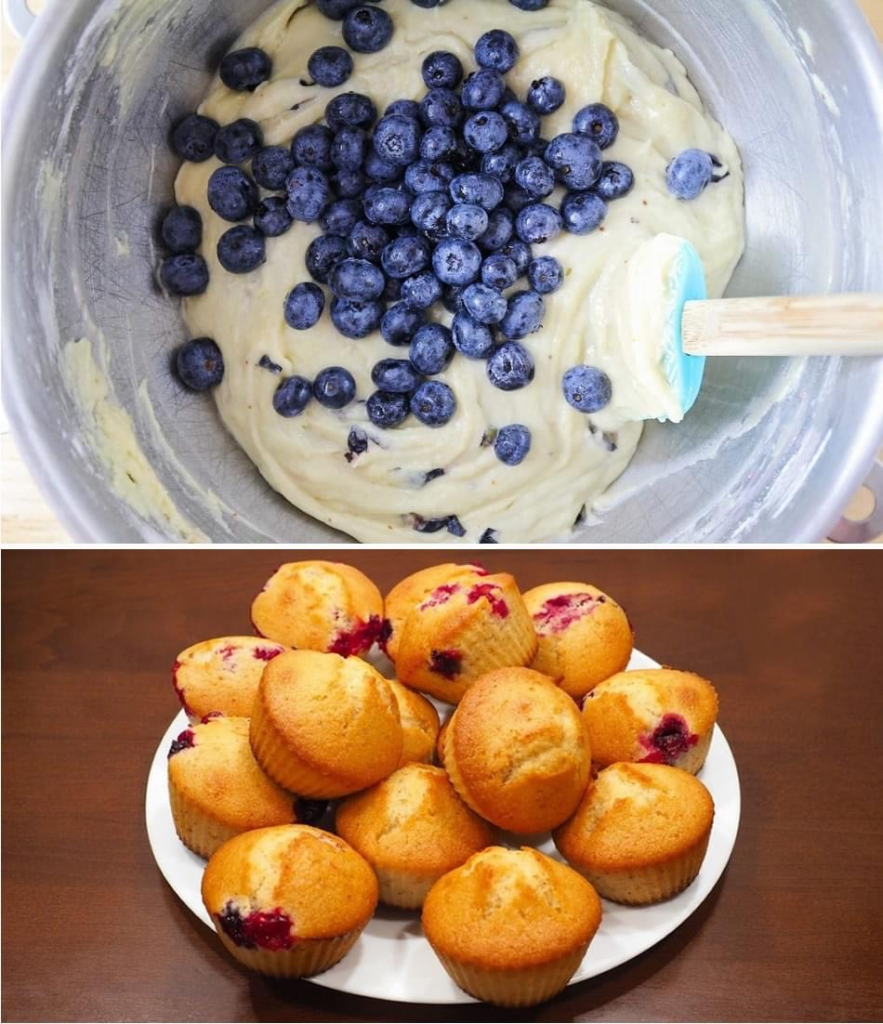 Buttermilk Berry Muffins