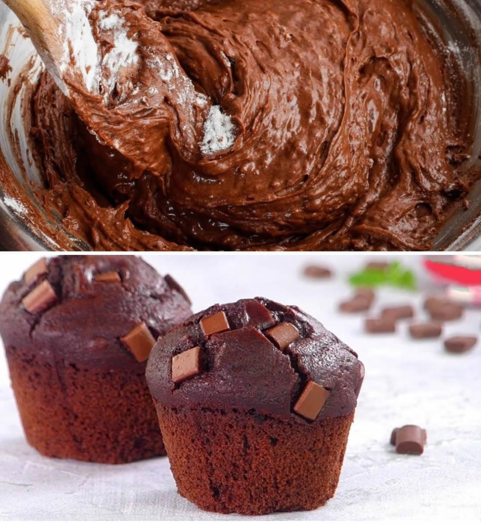 Double Chocolate Chip Muffins