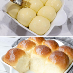 Condensed Milk Dinner Rolls