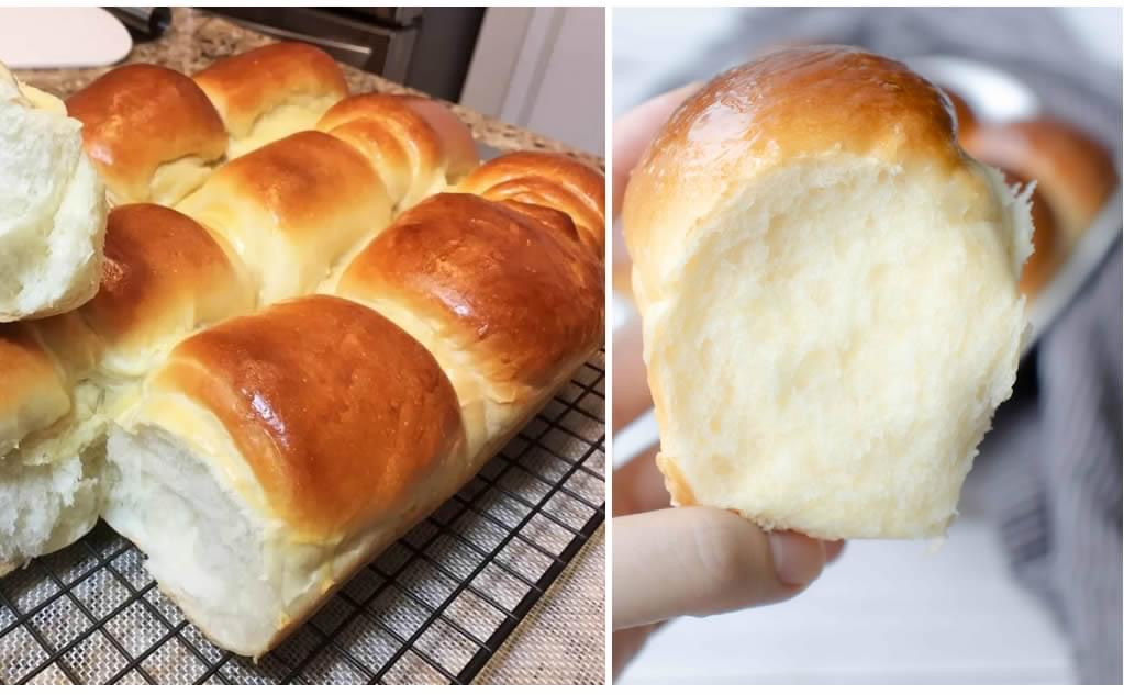 Condensed Milk Bread Rolls