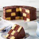 How to make checkerboard chocolate cake recipe