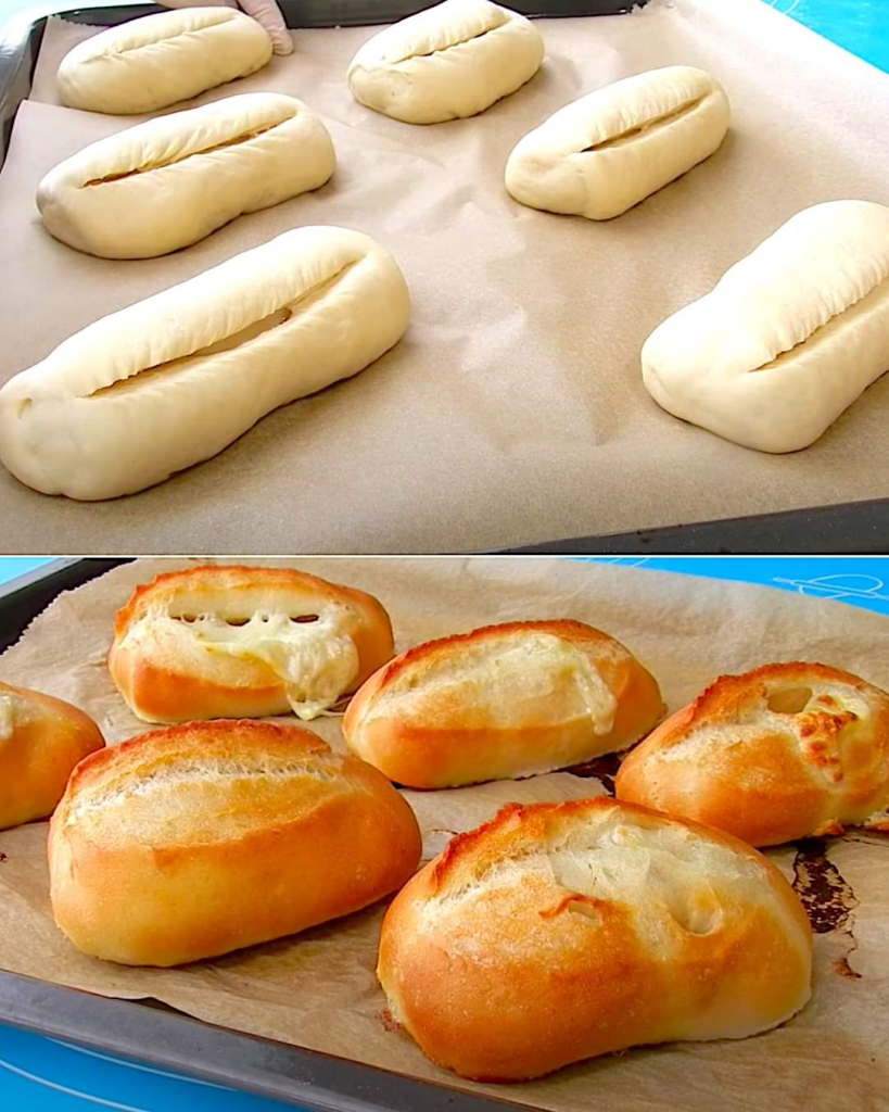 BISCUITS ICE CREAM & CHEESE BREAD ROLLS