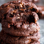 FUDGY CHOCOLATE BROWNIE COOKIES