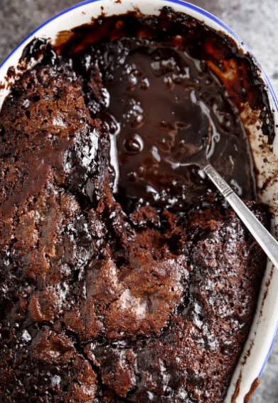 HOT FUDGE CHOCOLATE PUDDING CAKE