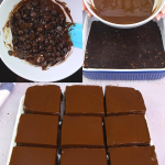 NO BAKE BROWNIES