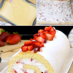 STRAWBERRY CAKE ROLL