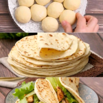 HOMEMADE FLOUR TORTILLAS