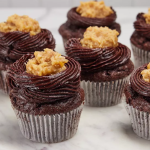 German Chocolate Cupcakes