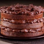 Chocolate Cake with Fudge Frosting