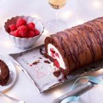 Chocolate Raspberry Swiss Roll