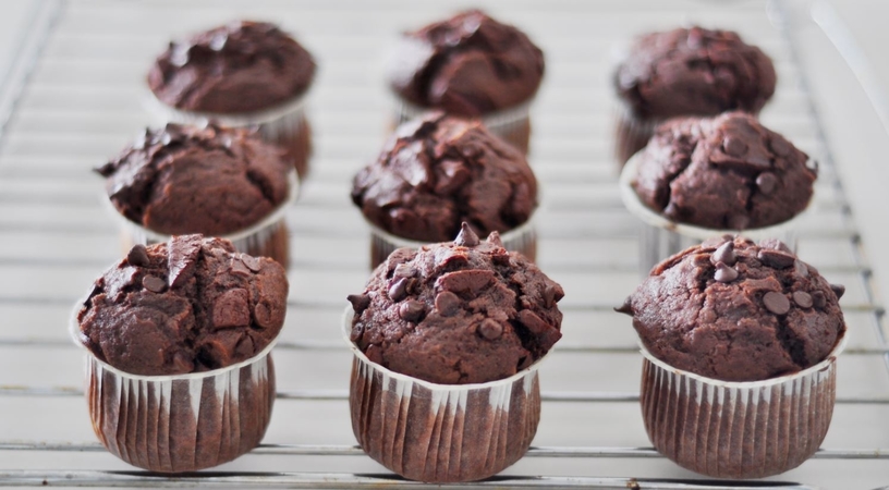 Double Chocolate Muffins