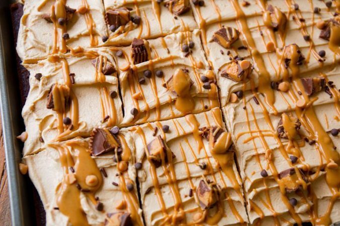 Peanut Butter Sheet Cake