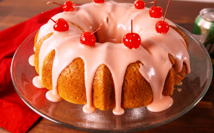 Shirley Temple Bundt Cake