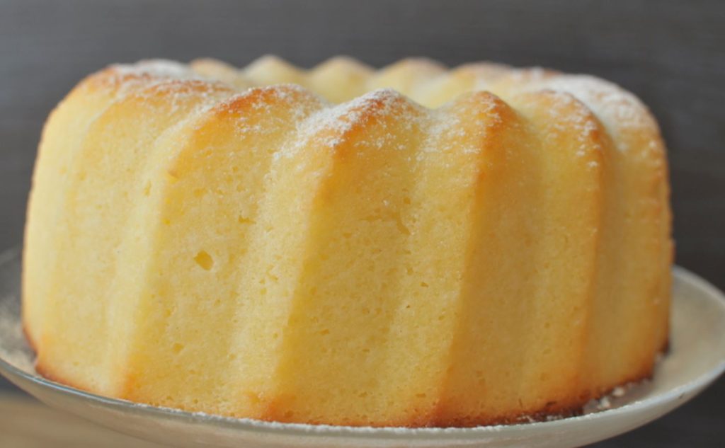 Steamed Yogurt Cake