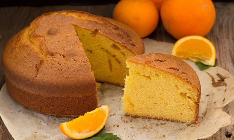 Super Fluffy and Moist Orange Cake