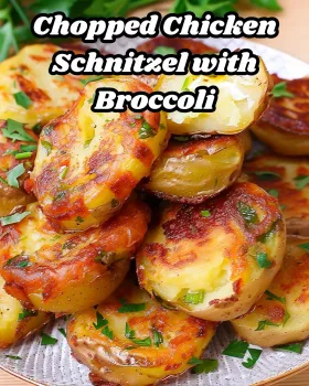 Chopped Chicken Schnitzel with Broccoli Recipe: A Healthy and Tasty Dish