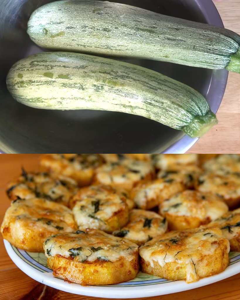 Crispy Cheesy Zucchini Rounds Recipe