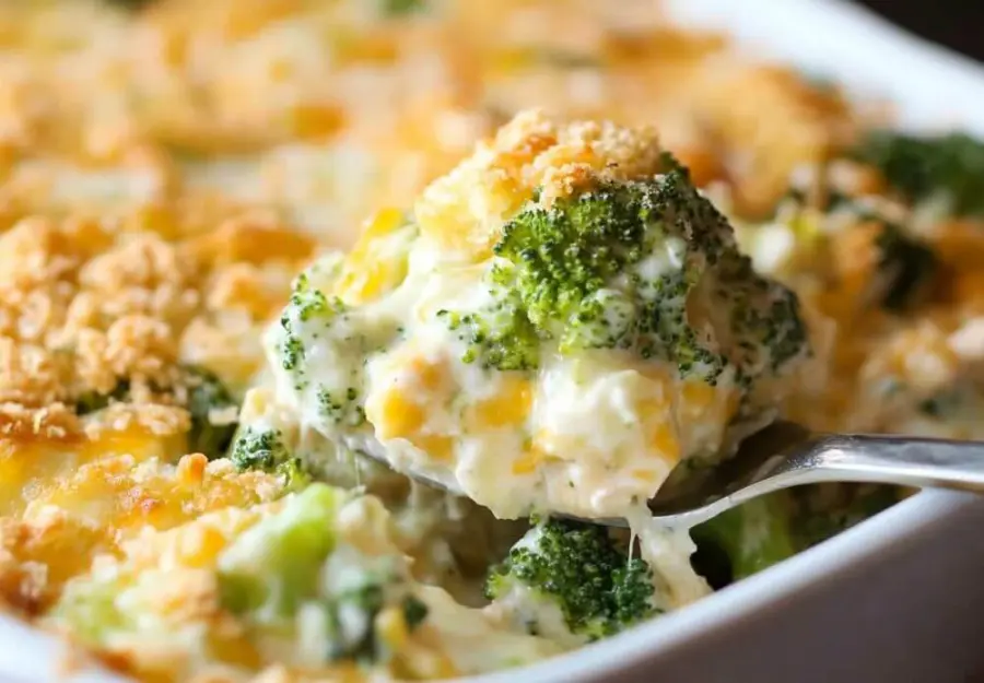 Creamy and Cheesy Broccoli Casserole Recipe